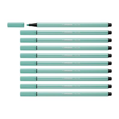 Stabilo Filzstift Pen 68 10er Set verschiedene Farben Eukalyptus