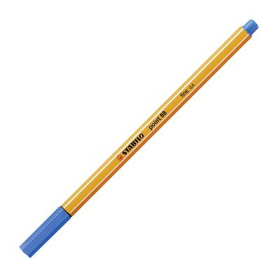 Stabilo Fineliner point 88 Einzelstift Mittelblau 88-32
