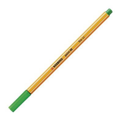 Stabilo Fineliner point 88 Einzelstift Moosgrün 88-35