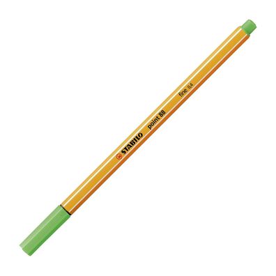 Stabilo Fineliner point 88 Einzelstift Hellgrün 88-43