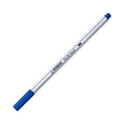 Stabilo Pen 68 brush Einzelstift Pinselspitze Ultramarinblau 68-32
