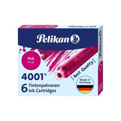 Pelikan Patronen TP/6 4001 Ersatzpatronen für Pink