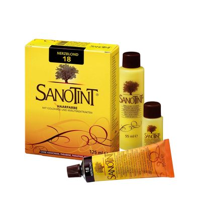 Sanotint Haarfarbe permanente Haarcoloration 10 Hellblond