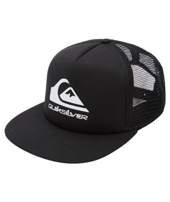 Quiksilver Kids Snapback Trucker Cap Classic Foam M&W black