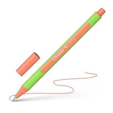 Schneider Fineliner 0.4mm Einzelstift langlebig feine Spitze Aprikose