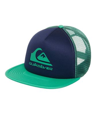 Quiksilver Kids Snapback Trucker Cap Classic Foam M&W leprechaun