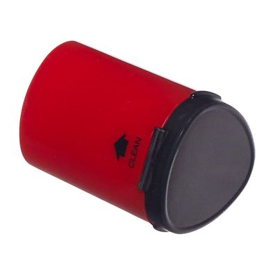 Faber Castell Dosenspitzer einfach Grip 2001 rot/blau, Anspitzer Schule