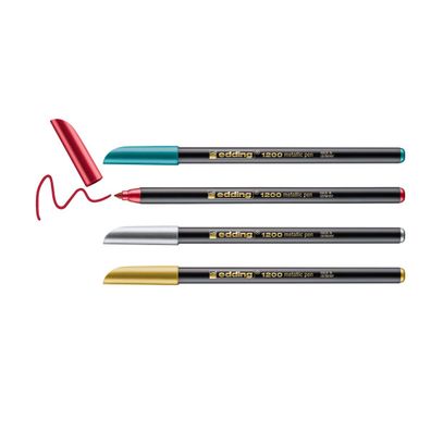 Edding 1200 Filzstifte fein schwarz 1 mm ? Set für Schule & Zeichnen