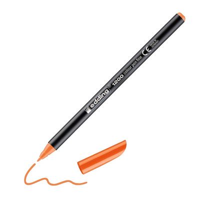 Edding 1200 Colorpen metallic silber, Orange