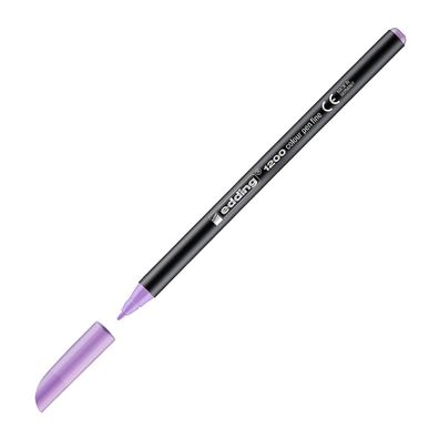 Edding 1200 Colorpen metallic silber, Lavendel