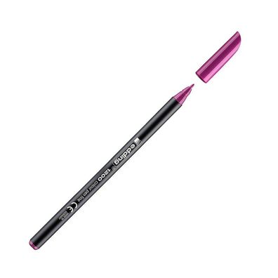 Edding 1200 Colorpen metallic silber, Rot-violett