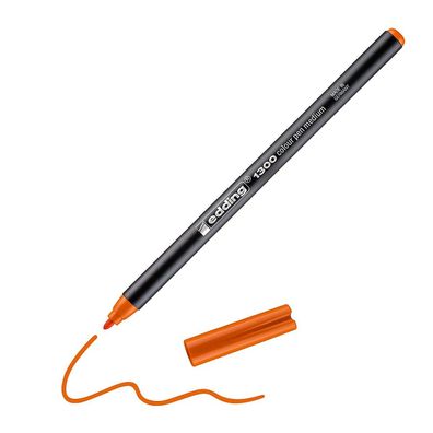 Edding 1300 Fasermaler 2mm, Filzstift Orange
