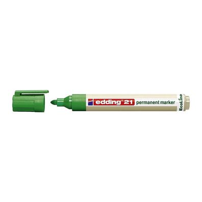 Edding 21 EcoLine Permanentmarker 1,5?3mm, Grün