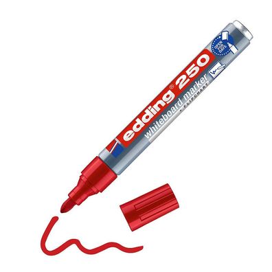 Edding 250 Whiteboardmarker 1,5?3mm, für Rot