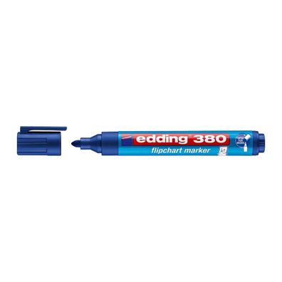 Edding 380 Flipchart-Marker, Rundspitze Blau