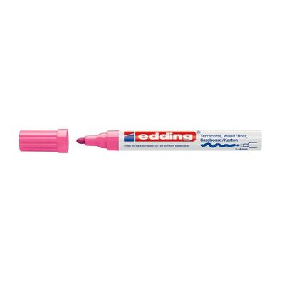 Edding 4000 Deco Marker, Rundspitze 2mm, Deko Rosa