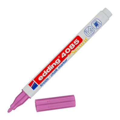 Edding 4085 Kreidemarker, Rundspitze 1?2mm, Pink-Metallic