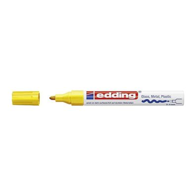 Edding 750 Lackmarker, mittlere Spitze 2?4 Gelb