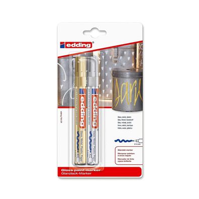 Edding 750 Lackmarker, mittlere Spitze 2?4 Gold