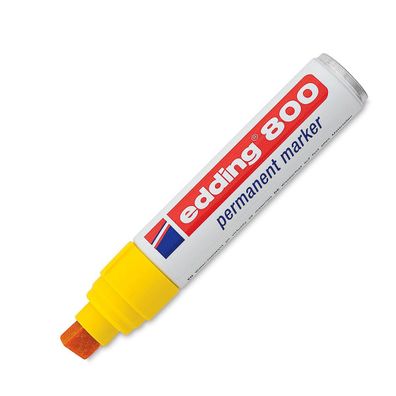 Edding 800 Permanentmarker, Vielseitiger Gelb