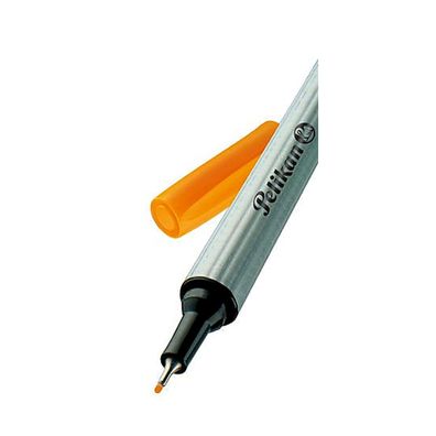 Pelikan Feinliner 96F, extrafeiner Fineliner, Orange
