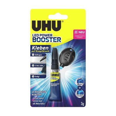 UHU LED Light Booster 3g Kleber mit LED Licht