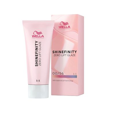 Wella Shinefinity 60ml Glanz Gloss Tönung 00/56 Rosé Booster