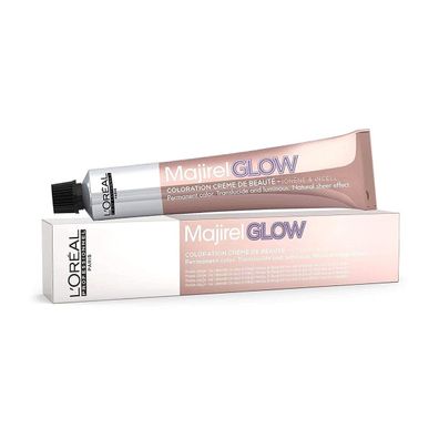 L?Oréal Professionnel Majirel permanente Glow Metal 0,11 Platinblond Asch