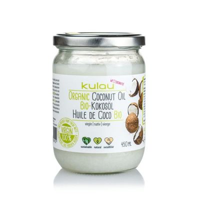3x KULAU KULAU Bio-Kokosöl 450 ml 450ml