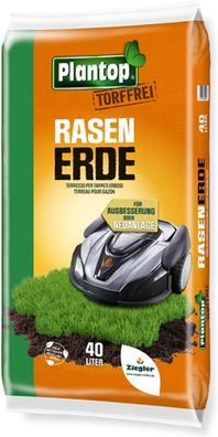 Plantop Rasenerde torffrei 40 L