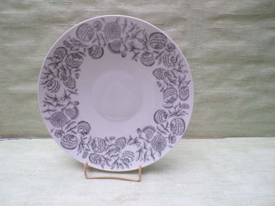 Rosenthal Studio Line Schale Form 2000 Raymond Loewy Fall s/w Blüten 29,5x5,5cm