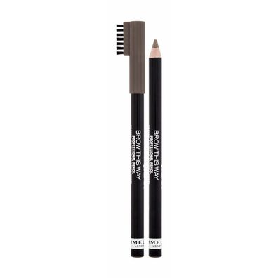 Rimmel London Brow This Way Professional Pencil 005-Ash Brown