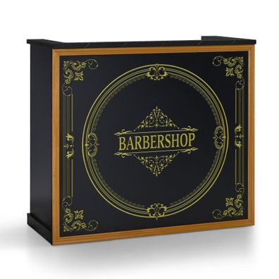 BarberPub Empfangstheke mit 2 Schubladen, Rezeptionstisch R9773