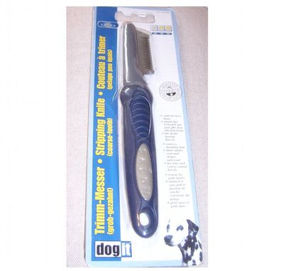 D70786 Dogit Le Salon Trimm-Messer, grob gezahnt