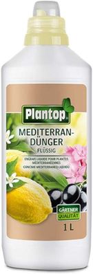 Plantop Mediterrandünger flüssig Spezialdünger 1 L Flasche