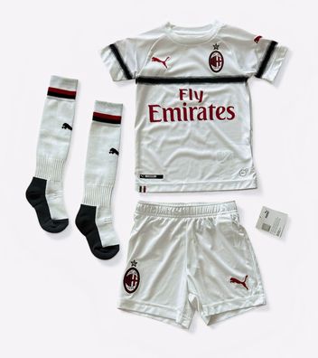 AC Milan Away Puma Mini Kit Set Kinder Fußball NEU