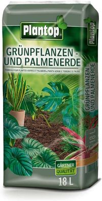 Plantop Grünpflanzen- und Palmenerde 18 L