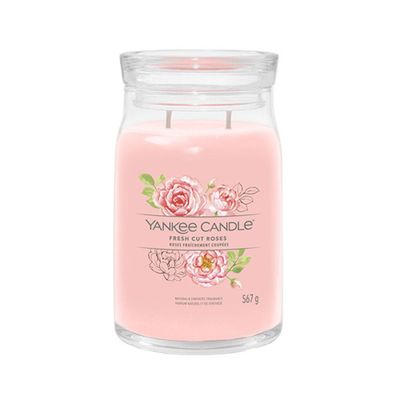 Yankee Candle Fresh Cut Roses Signaturkerze 567 g