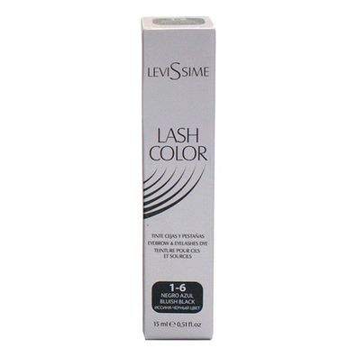 Wimpernfarbe Levissime 1-6 Schwarz Blau (15ml)