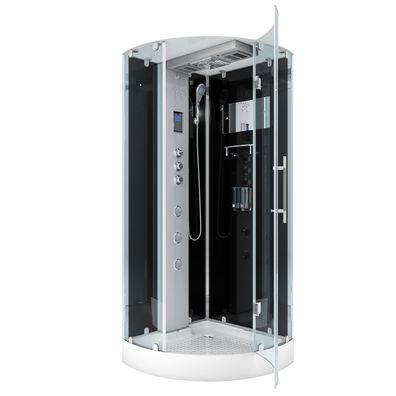 AcquaVapore D37-23R1-ALL Dusche Duschtempel Komplett Duschkabine -Th.100x100