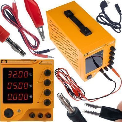 Rosfix Labornetzgerät AmpRush RARES-3205 – 32V 5A | Präzision & Schutzsystem