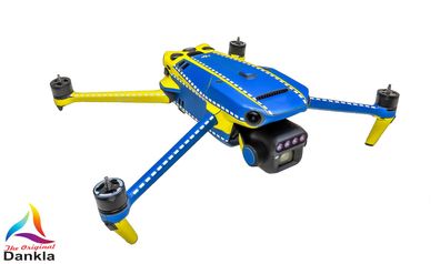 DJI Mavic 3 Enterprise - Skin - Design: Polizei ohne Alles - Individualisierbar