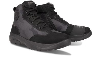 Schuh Oxford Ravine D2D MS schwarz/camo Gr. 43