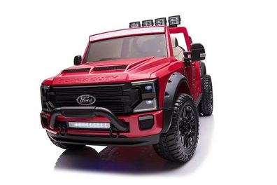 Elektro Kinderauto „Ford Super Duty“ - lizenziert - 24V10A - Schnell Akku und 2 Motor