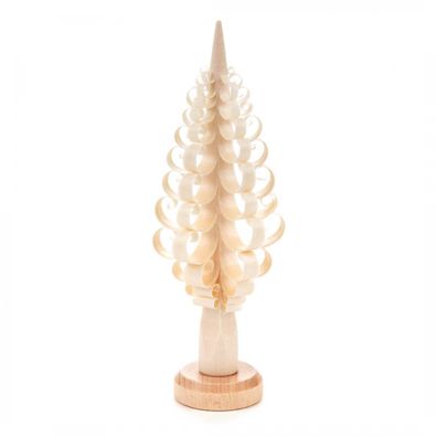 Tischdekoration Spanbaum natur Höhe 100mm NEU Holzbaum Weihnachtsdekoration