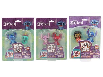 Disney Lilo & Stitch Stiftaufsatz Überraschungsset 3 Figuren Sammelfiguren