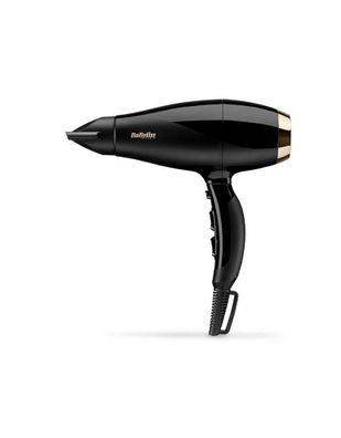BaByliss 6714E Super Pro 2300 2300W Profi-Haartrockner Haarföhn Schwarz-Gold