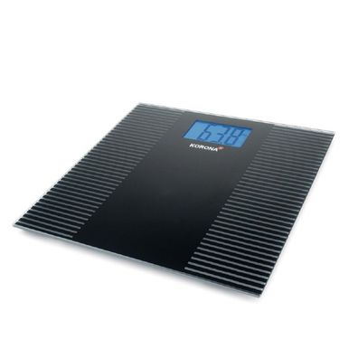KORONA Digitale Glas-Personenwaage mit großem Display bis 200 kg