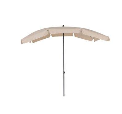 Greemotion Terrassenschirm mit Knickgelenk - 230 × 150 cm, UV-Schutz 50+ in Beige