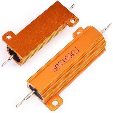 Rosfix Leistungswiderstand 50W 8 Ohm – Canbus Filter | Aluminiumgehäuse